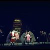 Actors Andrea McArdle as Annie, Sandy Faison as Grace and Reid Shelton as Daddy Warbucks in a scene from the Broadway production of the musical "Annie."