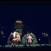 Actors Andrea McArdle as Annie, Sandy Faison as Grace and Reid Shelton as Daddy Warbucks in a scene from the Broadway production of the musical "Annie."