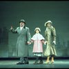 Actors Andrea McArdle as Annie, Sandy Faison as Grace and Reid Shelton as Daddy Warbucks in a scene from the Broadway production of the musical "Annie."