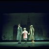 Actors Andrea McArdle as Annie, Sandy Faison as Grace and Reid Shelton as Daddy Warbucks in a scene from the Broadway production of the musical "Annie."