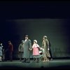 Actors Andrea McArdle as Annie, Sandy Faison as Grace and Reid Shelton as Daddy Warbucks in a scene from the Broadway production of the musical "Annie."