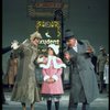 Actors Andrea McArdle as Annie, Sandy Faison as Grace and Reid Shelton as Daddy Warbucks in a scene from the Broadway production of the musical "Annie."