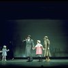 Actors Andrea McArdle as Annie, Sandy Faison as Grace and Reid Shelton as Daddy Warbucks in a scene from the Broadway production of the musical "Annie."