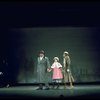 Actors Andrea McArdle as Annie, Sandy Faison as Grace and Reid Shelton as Daddy Warbucks in a scene from the Broadway production of the musical "Annie."