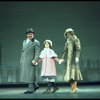 Actors Andrea McArdle as Annie, Sandy Faison as Grace and Reid Shelton as Daddy Warbucks in a scene from the Broadway production of the musical "Annie."