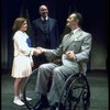 Andrea McArdle as Annie, Reid Shelton as Daddy Warbucks and Raymond Thorne as FDR in a scene from the Broadway production of the musical "Annie."