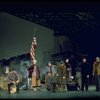Hooverville-ites in a scene from the Broadway production of the musical "Annie."