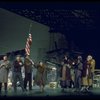 Hooverville-ites in a scene from the Broadway production of the musical "Annie."