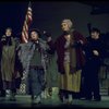 Hooverville-ites in a scene from the Broadway production of the musical "Annie."