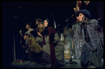 Hooverville-ites in a scene from the Broadway production of the musical "Annie."