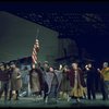 Hooverville-ites in a scene from the Broadway production of the musical "Annie."