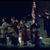 Hooverville-ites in a scene from the Broadway production of the musical "Annie."
