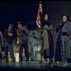 Hooverville-ites in a scene from the Broadway production of the musical "Annie."