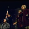Hooverville-ites in a scene from the Broadway production of the musical "Annie."