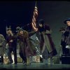 Hooverville-ites in a scene from the Broadway production of the musical "Annie."