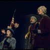 Hooverville-ites in a scene from the Broadway production of the musical "Annie."