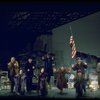 Hooverville-ites in a scene from the Broadway production of the musical "Annie."
