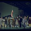 Hooverville-ites in a scene from the Broadway production of the musical "Annie."