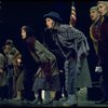 Hooverville-ites in a scene from the Broadway production of the musical "Annie."
