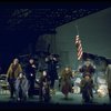 Hooverville-ites in a scene from the Broadway production of the musical "Annie."