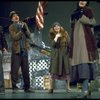 Hooverville-ites in a scene from the Broadway production of the musical "Annie."
