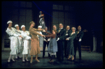 Actresses Sandy Faison as Grace and Andrea McArdle as Annie (C) in a scene from the Broadway production of the musical "Annie."