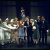 Actresses Sandy Faison as Grace (5L) and Andrea McArdle as Annie (C) in a scene from the Broadway production of the musical "Annie."