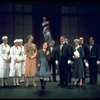 Actresses Sandy Faison as Grace (5L) and Andrea McArdle as Annie (C) in a scene from the Broadway production of the musical "Annie."
