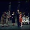 Sandy Faison as Grace, Andrea McArdle as Annie and Reid Shelton as Daddy Warbucks (C) in a scene from the Broadway production of the musical "Annie."