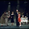 Sandy Faison as Grace, Andrea McArdle as Annie and Reid Shelton as Daddy Warbucks (C) in a scene from the Broadway production of the musical "Annie."