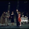 Sandy Faison as Grace, Andrea McArdle as Annie and Reid Shelton as Daddy Warbucks (C) in a scene from the Broadway production of the musical "Annie."