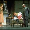 Actors Andrea McArdle as Annie and Reid Shelton as Daddy Warbucks and Sandy Faison as Grace in a scene from the Broadway production of the musical "Annie."