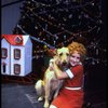 Actress Shelley Bruce as Annie w. Sandy in a scene from the Broadway production of the musical "Annie."