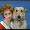 Actress Shelley Bruce as Annie w. Sandy in a scene from the Broadway production of the musical "Annie."