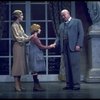 Shelley Bruce as Annie, Reid Shelton as Daddy Warbucks and Sandy Faison as Grace in a scene from the Broadway production of the musical "Annie."