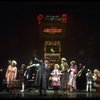 Shelley Bruce as Annie, Reid Shelton as Daddy Warbucks and Sandy Faison as Grace in a scene from the Broadway production of the musical "Annie."