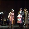 Shelley Bruce as Annie, Reid Shelton as Daddy Warbucks and Sandy Faison as Grace in a scene from the Broadway production of the musical "Annie."