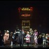 Shelley Bruce as Annie, Reid Shelton as Daddy Warbucks and Sandy Faison as Grace in a scene from the Broadway production of the musical "Annie."