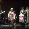 Shelley Bruce as Annie, Reid Shelton as Daddy Warbucks and Sandy Faison as Grace in a scene from the Broadway production of the musical "Annie."