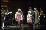 Shelley Bruce as Annie, Reid Shelton as Daddy Warbucks and Sandy Faison as Grace in a scene from the Broadway production of the musical "Annie."