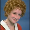 Actress Shelley Bruce as Annie in a scene from the Broadway production of the musical "Annie."