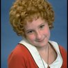 Actress Shelley Bruce as Annie in a scene from the Broadway production of the musical "Annie."