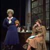 Shelley Bruce as Annie, Dorothy Loudon as Miss Hannigan and Sandy Faison as Grace in a scene from the Broadway production of the musical "Annie."