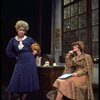 Shelley Bruce as Annie, Dorothy Loudon as Miss Hannigan and Sandy Faison as Grace in a scene from the Broadway production of the musical "Annie."