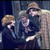 Shelley Bruce as Annie, Dorothy Loudon as Miss Hannigan and Sandy Faison as Grace in a scene from the Broadway production of the musical "Annie."