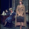 R-L) Actresses Dorothy Loudon as Miss Hannigan and Sandy Faison as Grace in a scene from the Broadway production of the musical "Annie."