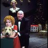 Shelley Bruce as Annie, Sandy Faison as Grace and Reid Shelton as Daddy Warbucks w. Sandy in a scene from the Broadway production of the musical "Annie."