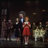 C) Actresses Sandy Faison as Grace and Shelley Bruce as Annie in a scene from the Broadway production of the musical "Annie."