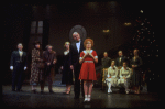 C) Actresses Sandy Faison as Grace and Shelley Bruce as Annie in a scene from the Broadway production of the musical "Annie."