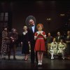 C) Actresses Sandy Faison as Grace and Shelley Bruce as Annie in a scene from the Broadway production of the musical "Annie."